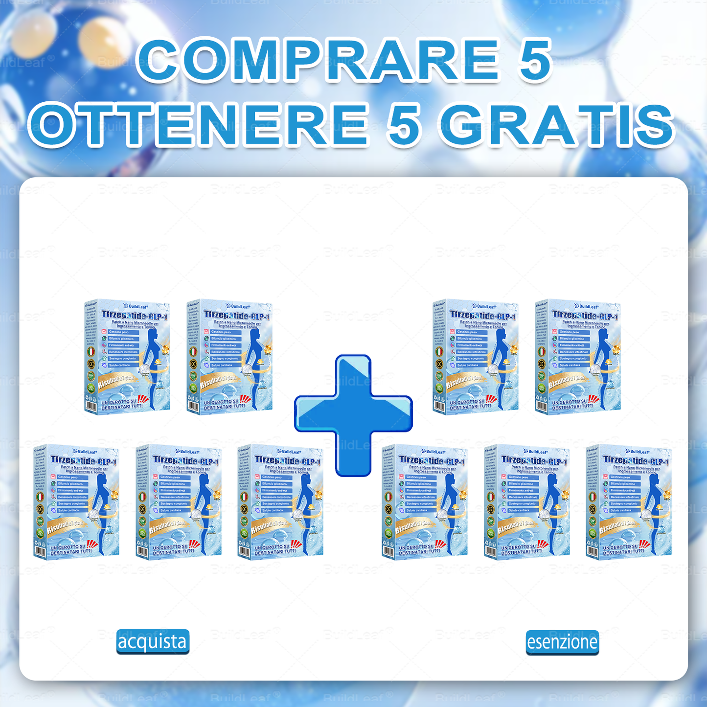 BuildLeaf® ha una sorpresa speciale solo per te! Hai già ricevuto un'offerta incredibile, ma adesso ne hai sbloccata una ancora migliore: Avrai un fantastico 50% di sconto sul tuo prossimo acquisto – solo per i prossimi due minuti!